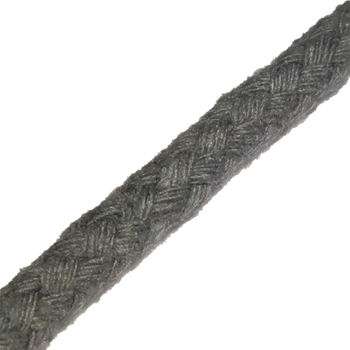 8 Plait Cotton Rope 6mm GREY - Click Image to Close